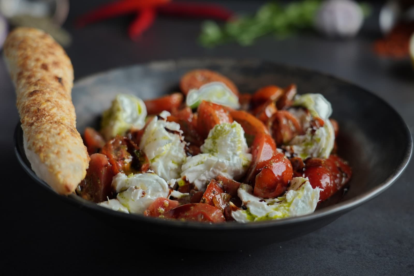Caprese ai Tre Pomodori