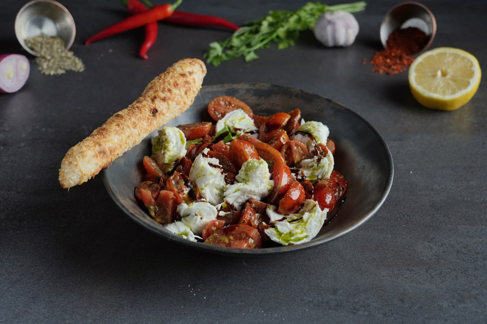 Caprese ai Tre Pomodori