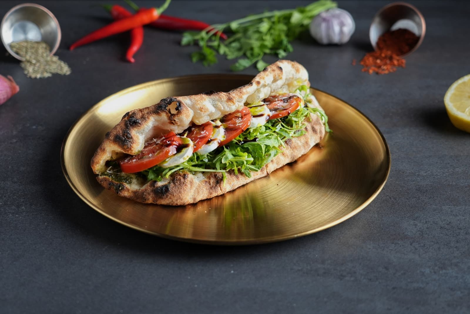Caprese al Pesto